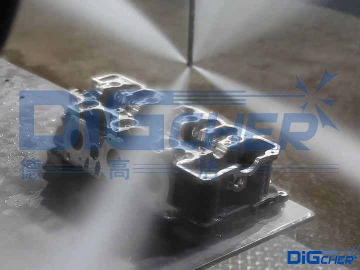 發(fā)動(dòng)機(jī)缸體高壓水去毛刺