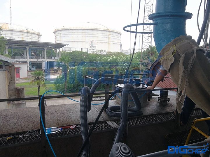 德高潔高壓水鐵路罐車自動清洗執(zhí)行機構(gòu)