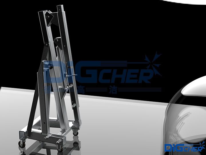 移動式擺角機(jī)械臂的高壓水清洗裝置